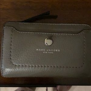 Grey Marc Jacobs medium wallet. GREAT shape